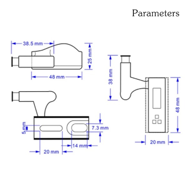 10 stk LED-sensor hengslet lyslampe for kjøkkenskap, skap, garderobe