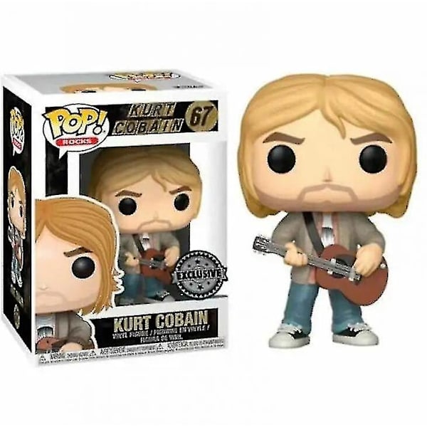 Kurt Cobain 64# 65# 66# 67# Se Vinyl Action Figur Collection Limited Edition Model Legetøj Til Childre（64）
