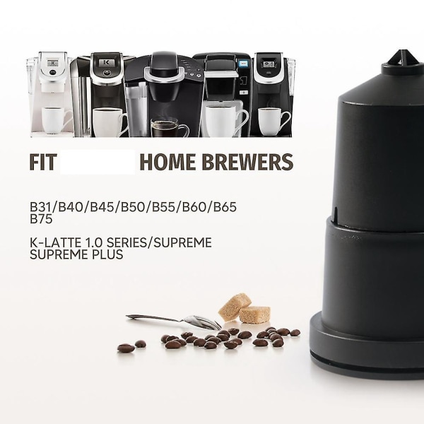 Matkvalitet Pp kaffefilter K kopp kompatibel med B45 kaffetrakter påfyllbart filter, lilla 3 stk