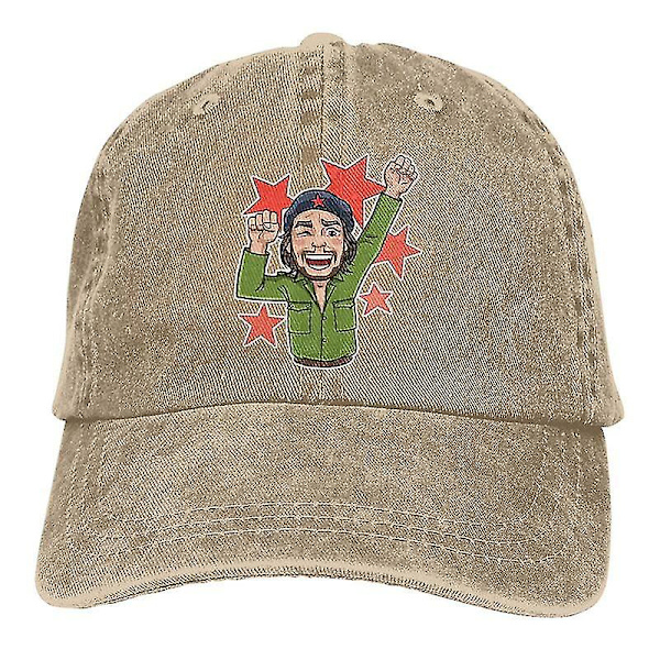 Wild Casquette Che Guevara Cuba Communism Revolution Outdoor Cap Navy Cotton Unisex Hat Säädettävä baseball-lippis (One size，C1)