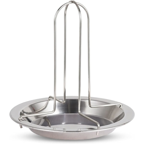 Kyllingegrillstativ, Kyllingelårholder, Kyllingeholder i rustfrit stål, Non-stick kylling Tyrkiet Stegefad Grill Bage Kogegryder