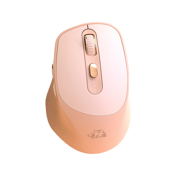 Trådløs Bluetooth Dual Mode Mus Bærbar Genopladelig Lydløs Kontor Spil Mus