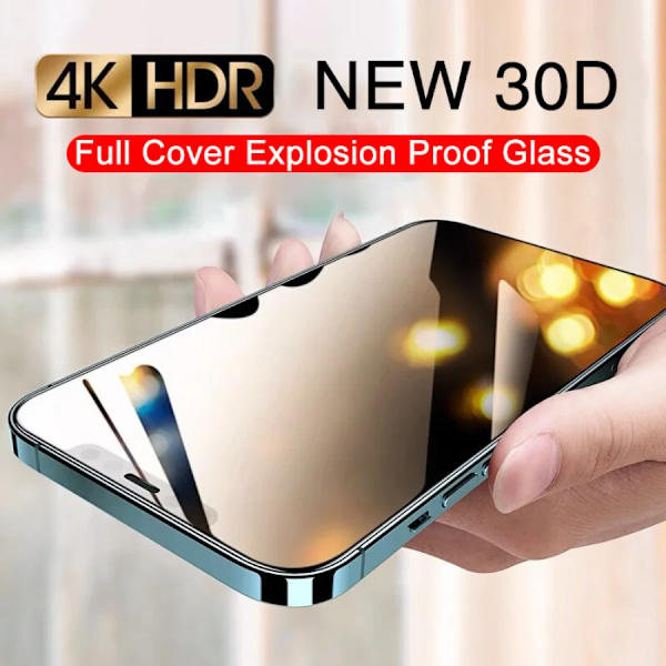 3 st 9D Full Cover Skyddsglas 2025 För iPhone 13 12 11 14 15 PRO MAX X XR Skärmskydd nytt För IPhone 7 8 14 Plus Glas iPhone XR Tempered Glass