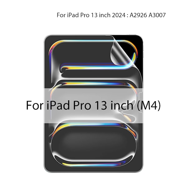 Skärmskydd som papper för iPad Air 13 11 5 4 M3 A16 2025 10:e generationen för iPad Pro 12.9 7:e 8:e 9:e Mini 6 7 Film Pro 13 M4 2024