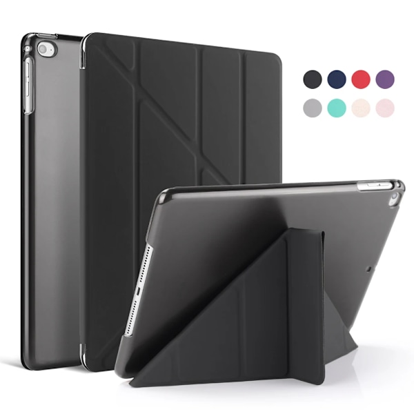 Fodral i silikon för iPad 2 3 4 Air 1 2 3 för iPad 10.2 9.7 6:e 7:e 8:e generationens fodral för iPad Pro 11 Air 2024 Mini 5 6 Capa Black Pro 11 2nd 3rd 4th