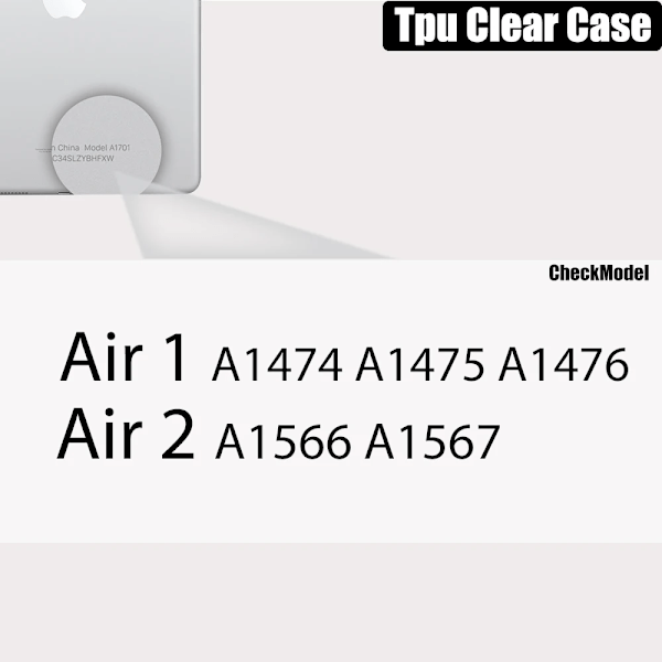 Klart Skal För Ipad Pro 11 12.9 10.5 9.7 9:e Generationen Med Pennhållare Fodral Ipad Mini 6 Air 5 4 3 2 1 10:e 8 7 5 Tpu Skal Air 1 Air 2