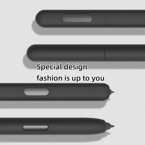 Silikon Pennfodral Tablet Touch Stylus Penna Skydd Enfärgad för Samsung Galaxy Tab S6 Lite S Pen S7 FE S8 Ultra S9 Plus S6 Lite-grey