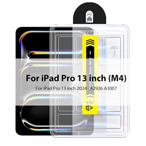 Härdat Glas För Ipad Air 5 4 3 2 1 Pro 13 11 M4 M2 2024 12.9 Skärmskydd För Ipad 10 9 10:e 9:e Gen 10.9 Mini 6 8:e 10.2 Pro 13 2024