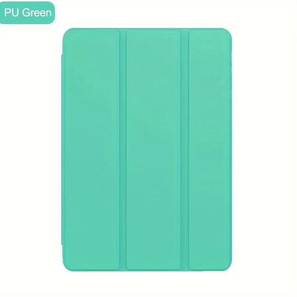 Fodral för Samsung Galaxy Tab A A9 Plus A8 10.5 A7 Lite T220 X200 X210 T580 S5E S6 Lite S2 T810 P620 PU Tablet Cover Smart Case PU Mint Green Tab A9 Plus X210