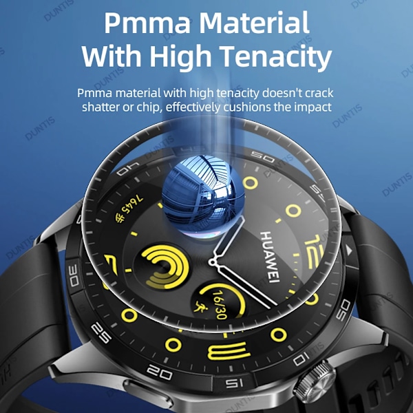 Skärmskydd för Huawei Watch GT 4 GT4 46mm 3D Böjt Skärmskydd Ultra-HD Full Täckning Skyddsfilm Tillbehör 2Pcs For Huawei GT4 46mm