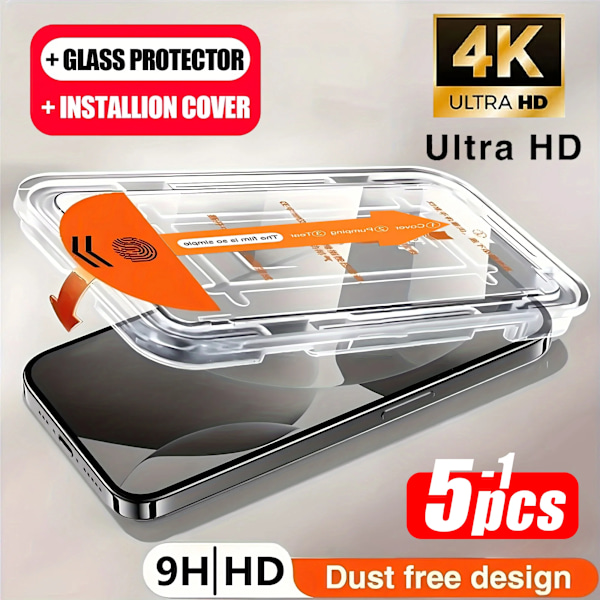 HD Oleofobisk Skärmskydd För Xiaomi Mi 14 13 T 12 11 Lite 13T Pro 12T 11T Pro 11X 10i 10T Lite Härdat Glas Film 4PCS HD Tempered Glass