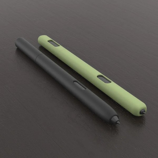 Silikon Pennfodral Tablet Touch Stylus Penna Skydd Enfärgad för Samsung Galaxy Tab S6 Lite S Pen S7 FE S8 Ultra S9 Plus S7-blue