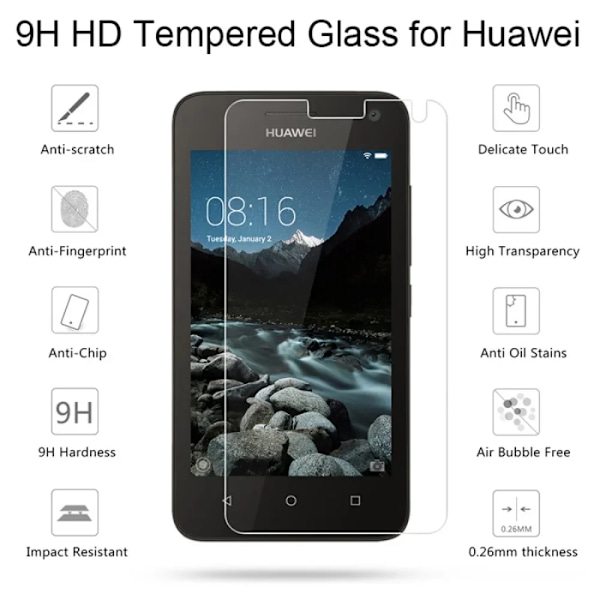 3 ST 9H Skyddsglas För Huawei P30 Lite P40 P20 Pro Härdat Glas För Huawei P8 P9 P10 Lite 2017 Skärmskydd Huawei P20E Tempered Glass