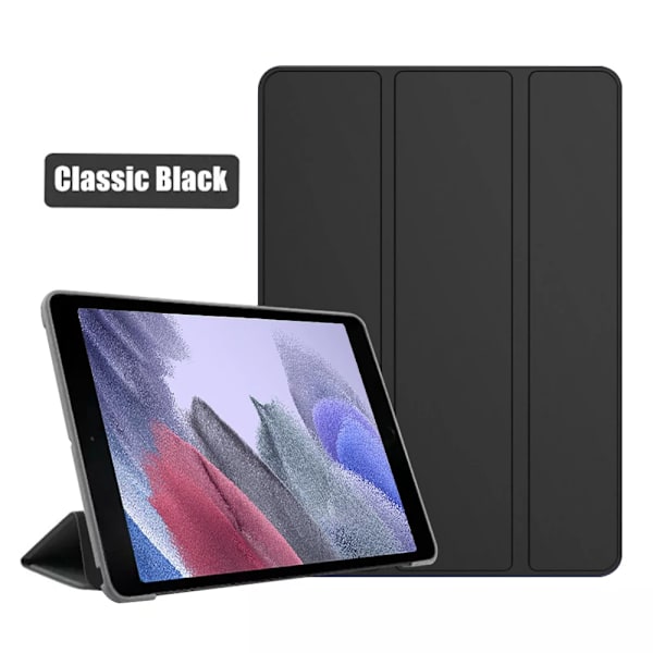 Smart Fodral För Samsung Galaxy Tab A7 Lite 2021 SM T220 T225 Skyddsskal Tab A7 lite 8.7\" SM-T220 SM-T225 Surfplatta Fodral Black A7 Lite T220 T225
