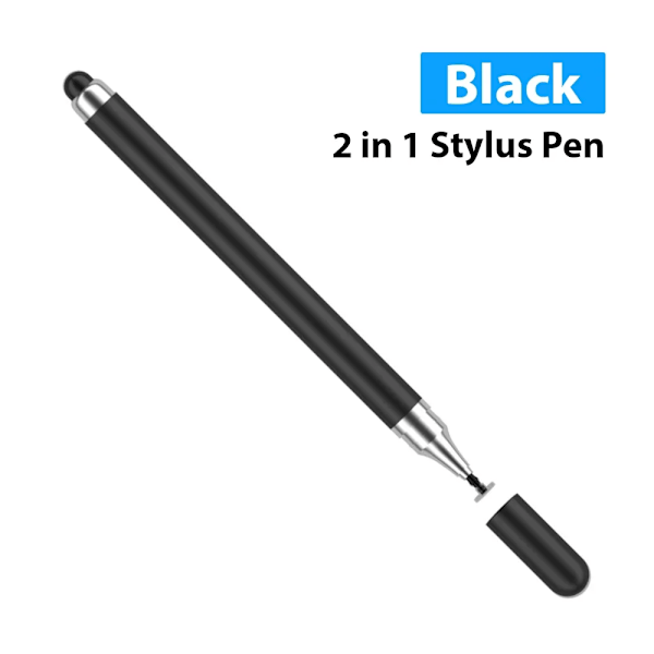 Universal Stylus Touch Penna För Apple Pencil Android iOS Windows Skärm Kapacitiv Penna För Samsung iPad Xiaomi Tablet tillbehör 2 in 1 Stylus Pen