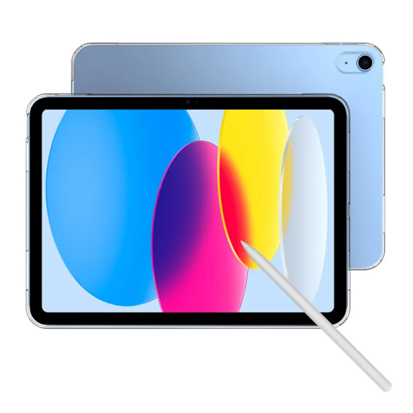 För iPad A16 10:e generationens fodral Ultratunt transparent skyddsfodral för iPad Air 5/4 Mjukt silikonskal för pro 11 2022 2021 Funda for ipad 8th 2020