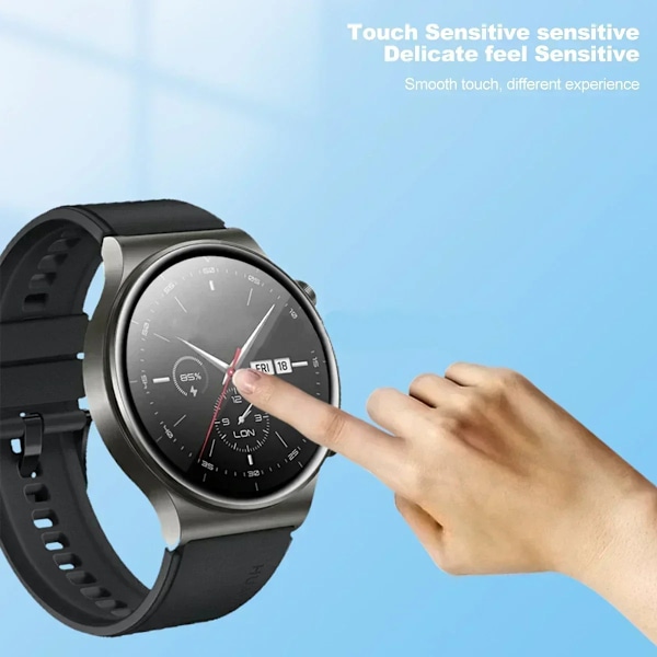 Härdat Glas Film För Huawei Watch GT 4 46mm 41mm Skärmskydd Anti-Rep 3D Glas Filmer För Huawei Watch gt4 41 46mm Green-1PCS For GT4 46mm