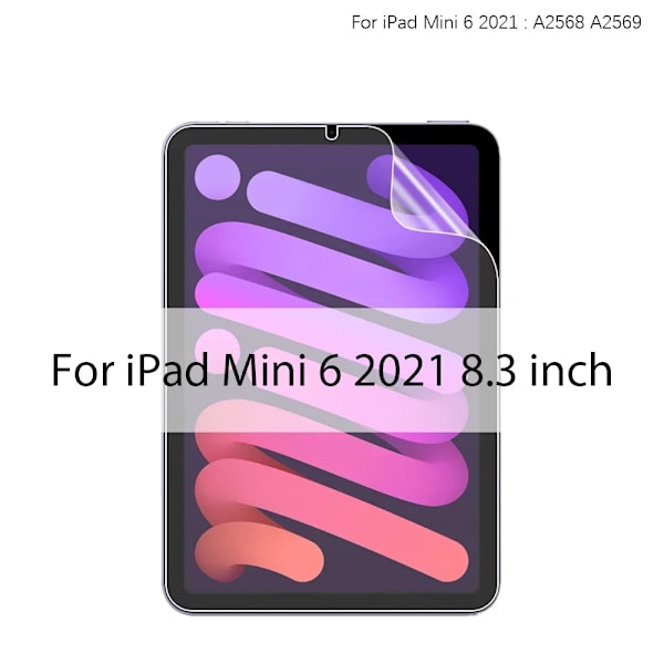 Pappersliknande Matt Skärmskydd För Ipad Pro 13 12.9 6:e 11 M2 M4 2024 10:e Generationen Air 4 5 9:e 8:e 7:e 10.2 Mini 6 7 Mini 6 7