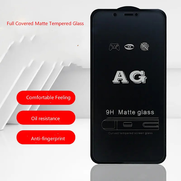 AG Matt Härdat Glas Film För Huawei Honor 20 Pro 30S 50 Lite 8X Y8S Nova 7 SE 4E 5T 8i P30 P40 Y9 Smart 5G Skärmskydd For P Smart 2019 1 Pcs