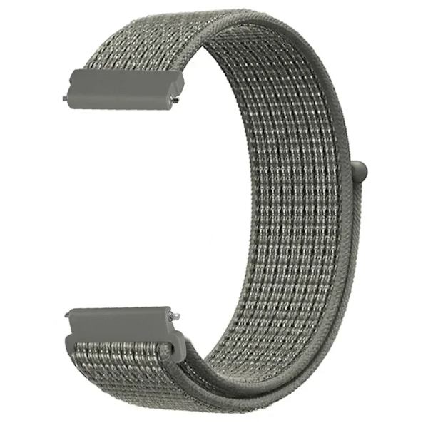 20 22mm Nylon Klockarmband För Garmin Vivoactive 3 4 5/Venu 2 Plus/Venu 3/Forerunner 55 158 265 965 745 645 255 Music Loop Armband Spruce fog 22mm Width Band