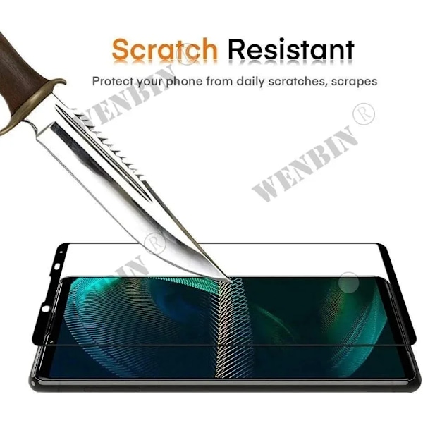 3 st Härdat Glas För Snoy Xperia 1 VII VI 10 5 VI V IV III II Xperia Pro-I Fulltäckande Skärmskydd Clear Sony Xperia 1 VII