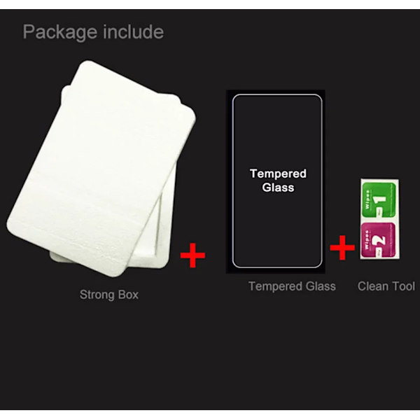 1-3st Härdat Glas För Huawei P40 lite Skyddsfilm HuaweiP40lite P40lite Nova7i Nova 7I 6 SE 6.4\" Skärmskydd 2 Pieces Huawei P40 lite