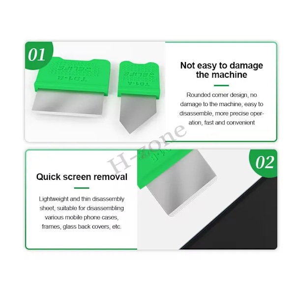 RELIFE TD1-A TD1-B Hög Tålighet LCD-Skärm Öppnare Bändverktyg för iPhone iPad Samsung Tablet Mobiltelefon Reparationsverktyg TD1-A  TD1-B