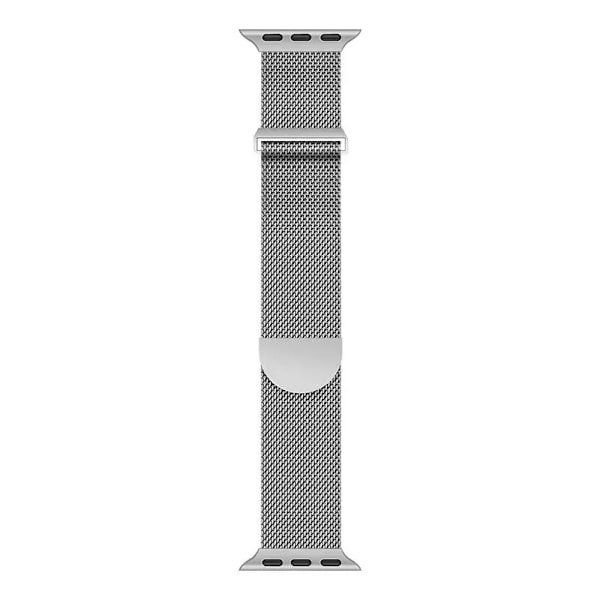 Milanese Armband för Apple Watch Band Ultra2 49mm 10 46mm 9 8 7 45mm 41mm Metall Magnetiskt Armband iWatch 6 5 4 SE2 44mm 40mm 42mm Red for serise 10 42mm