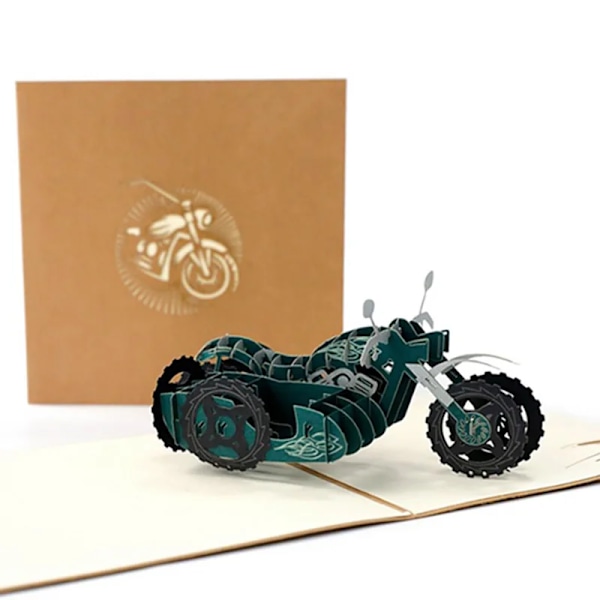 3D Pop Up Grattis på födelsedagen Bröllop Hälsning Inbjudningskort Pojke Flicka Barn Present Tackkort Miniatyrer Bästa Önskningar Vykort military vehicle