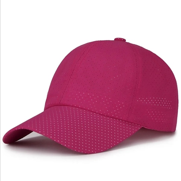 2023 Ny Sommar Herr Dam Snapback Snabbtorkande Mesh Basebollkeps Solhatt Ben Andningsbara Hattar Justerbar utomhushatt Rose Adjustable