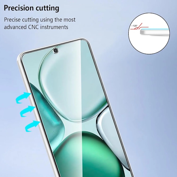 9H Skärmskyddsfilm för Huawei Honor X9C Smart 2/4st HD Härdat Glas Honor X9c Smart Tempered Glass