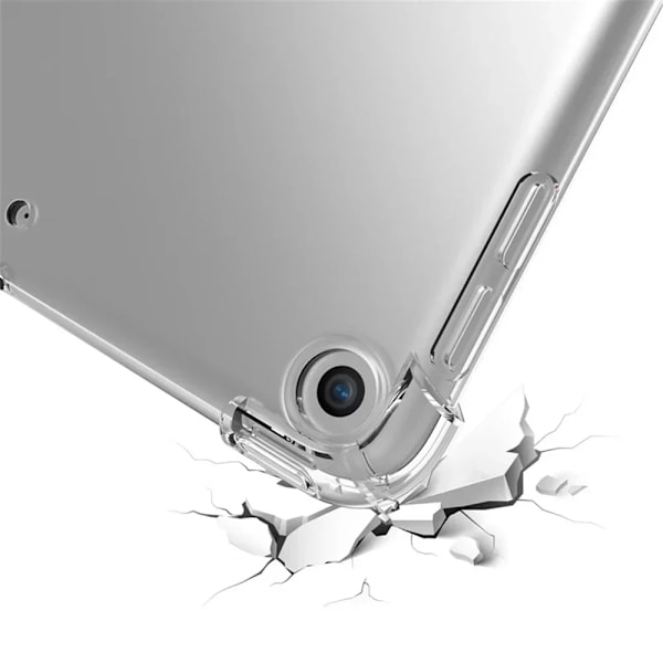 Stöttåligt silikonskal för Apple iPad 9.7 10.2 10.9 2:a 3:e 4:e 5:e 6:e 7:e 8:e 9:e 10:e generationen Flexibelt transparent skydd Shockproof Case 10.5 iPad Air 3 Pro