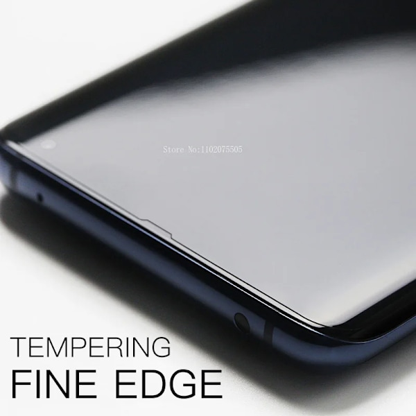 Böjt Härdat Glas för Samsung Galaxy S10 Plus Skärmskydd för Samsung S10E S10plus S 10 Plus E Fingeravtrycksupplåsning Film For Samsung A2 CORE 1PCS