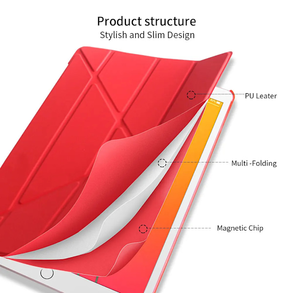 Fodral i silikon för iPad 2 3 4 Air 1 2 3 för iPad 10.2 9.7 6:e 7:e 8:e generationens fodral för iPad Pro 11 Air 2024 Mini 5 6 Capa Gray Pro 11 2nd 3rd 4th