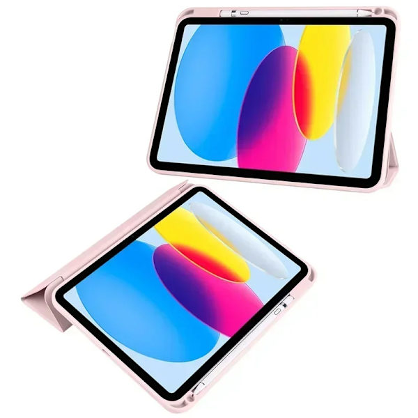 Fodral för Apple iPad 2025 med pennhållare, trefaldigt akrylklart bakstycke, smart skydd för iPad 11:e generationen 11 tum A16 lavender For iPad 2025 A16