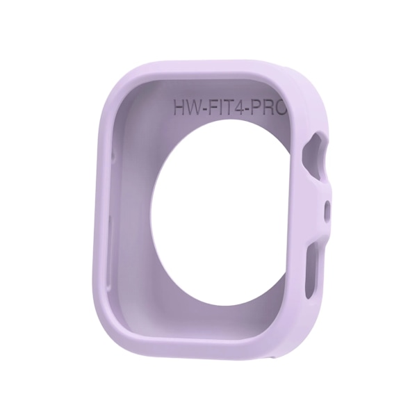 Silikonskal för Huawei Watch Fit 4 Pro Mjukt Skal Stötsäkert Bumper Skal Smart Klocka Skyddande Fodral huawei fit4 Tillbehör Purple For HUAWEI Fit 4