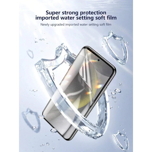 NNBILI 8 st För Samsung Galaxy S25 S24 S23 S22 S21 S20 Plus Ultra FE Skärmskydd Note 20 10 9 S10 A56 A55 A35 A54 5G Film Galaxy S24 FE TPU Hydrogel Film