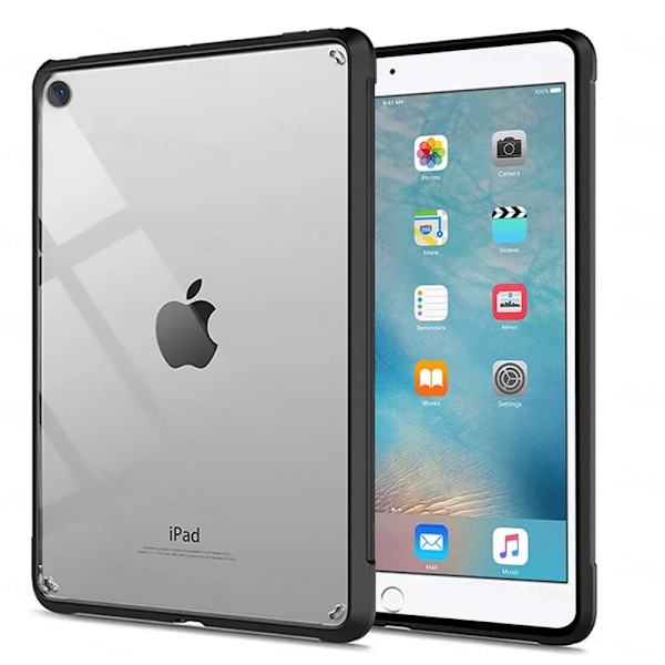 Skal för iPad Pro 11 Fodral 10.2 9/8/7:e Generationen 9.7 5/6:e Air 4/5 10.9 10.5 10:e 10.9 mini 4 5 6 Silikon Transparent Skydd Funda iPad 9.7 5th 6th