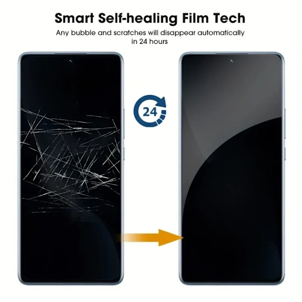3 st Anti-Spion Hydrogel Film För Honor Magic 7 Lite 6 5 7 Pro Full Täckning Skärmskydd För Honor 300 200 100 Pro 90 Mjuk Film Honor X7a Anti Peeping