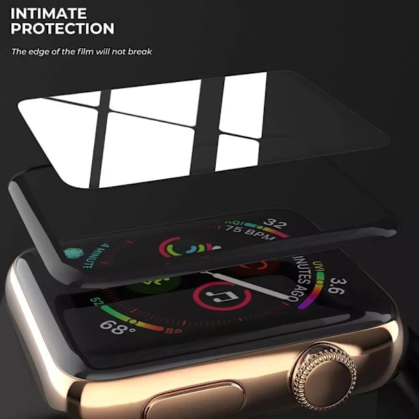 Skärmskydd för Apple Watch 7 6 SE 5 9 8 4 3 2 40MM 41MM 42MM 44MM 45MM 38MM Keramisk Film för IWatch Ultra 2 49MM Inte Glas 1 Pcs Series 7 8 9 41MM