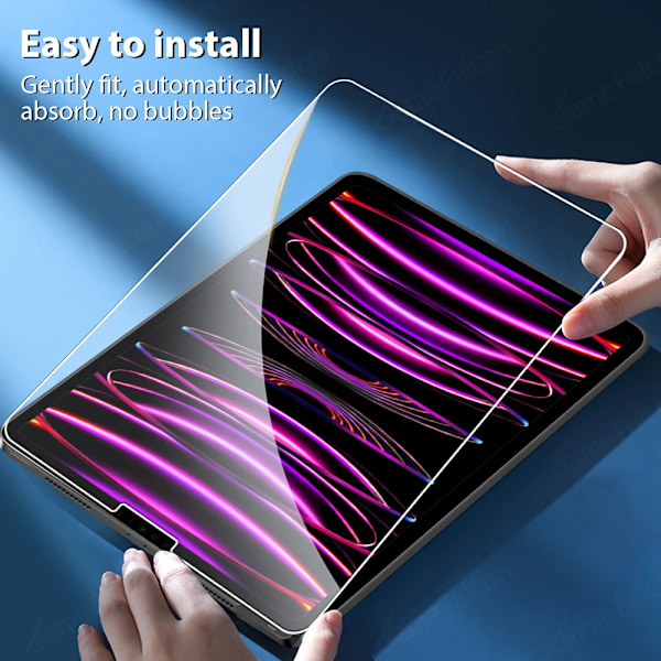 Härdat glas för iPad 10:e generationen Pro 11 12.9 13 M2 M4 skärmskydd för iPad Air 11 5 4 3 Mini 6 7:e 8:e 9:e 10.2 film 5th 6th 2017 2018