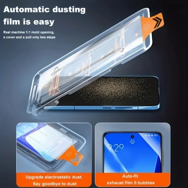 2 st Fulltäckande Skärmskydd i Härdat Glas för Samsung S25 S24 Ultra S23 S22 S21 Reptåligt Högkvalitativt Filmsats Samsung S24 Plus High Definition