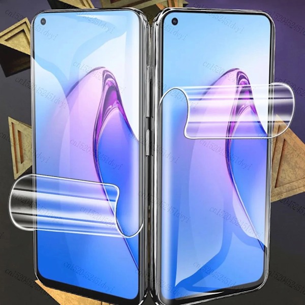 5 st Fulltäckande Hydrogel Film För OPPO A94 A12 A54 A31 A32 A33 A5 A9 2020 A53 Skärmskydd För OPPO A74 A91 A92 A76 Gel Film for oppo A5(A9) 2020 Hydrogel Film