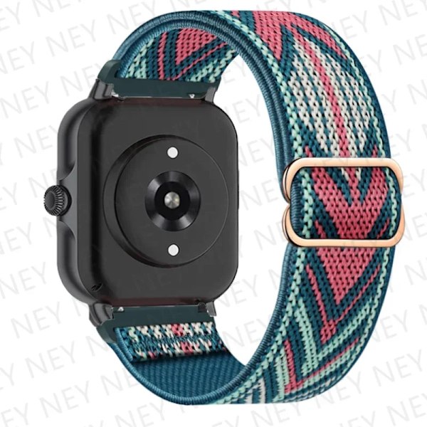 20mm/22mm Glänsande elastiskt armband för Amazfit gts 4-3-2-2e-mini/GTR 4/3 Pro band Amazfit Bip 5/Bip3 pro/Balance/GTS/GTR 4-3-2 armband bohemia 10 20mm watch band