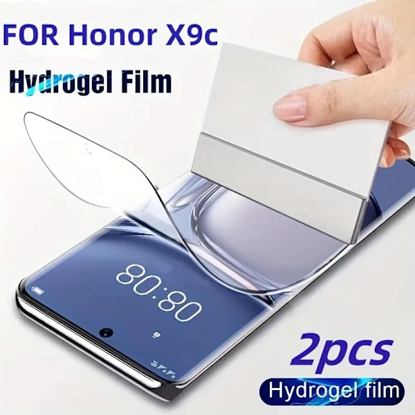 3-pack Fulltäckande Skärmskydd För Honor X9C X7C X8 X7 X9b X6 X5 X8a X7a X9a X6b 5G Hydrogel Film X9c Hydrogel Film