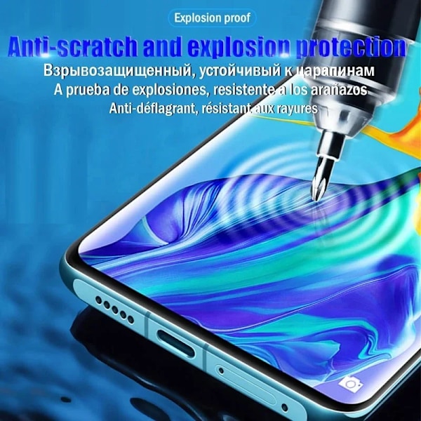 3 st Hydrogelfilm för Huawei Y9 2019 Y9S Y9A Y8P Y8S Y7 Prime Y7A Y7P Y6 Pro Y5 2018 Telefonskärmskydd Ej Glas for huawei Y7P Hydrogel Film