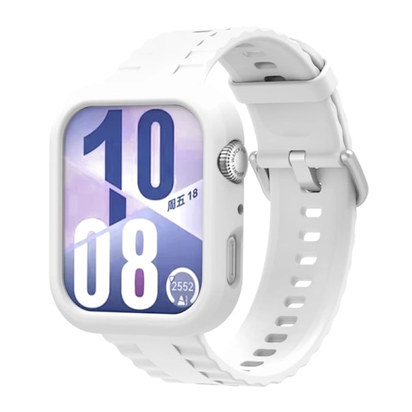Silikonarmband för Huawei Watch Fit 4 Pro, fallskydd, mjukt fodral för Huawei Watch Fit 4/4Pro, andningsbart armband för fit 4 Red For Huawei Fit 4