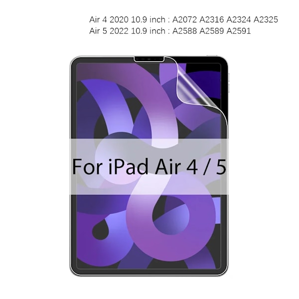 Pappersliknande Matt Skärmskydd För Ipad Pro 13 12.9 6:e 11 M2 M4 2024 10:e Generationen Air 4 5 9:e 8:e 7:e 10.2 Mini 6 7 Air 4 5