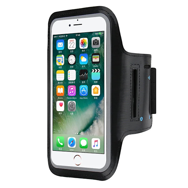 Mobiltelefon Armband Utomhus Sport Smartphone Hållare Gym Löpning Telefonväska Armband Fodral Universal för 4 - 7 tums Smartphone Green