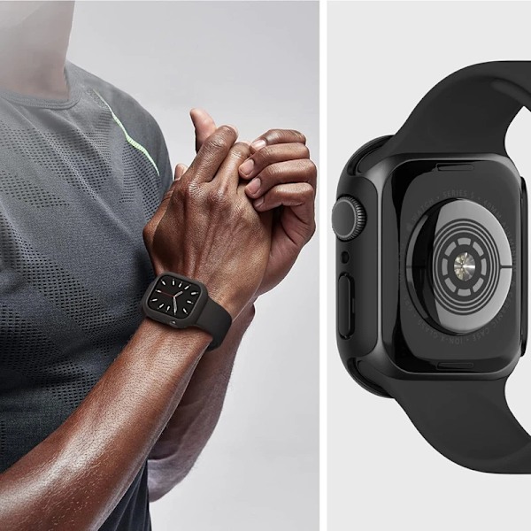 Skal för Apple Watch 45mm 41mm 40mm 44mm 42mm 46mm Skyddande Hölje Matt Hård PC Stötfångarram Utan Glas iWatch 10 SE 9 8 7 6 5 4 Official Green Series Ultra1 2 49MM